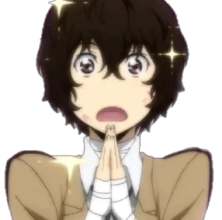 ☁️ emoji Dazai Osuma-by Hely Telegram sticker 13 of 116