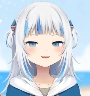 🌊 emoji Gawr Gure-by hely Telegram sticker 16 of 112