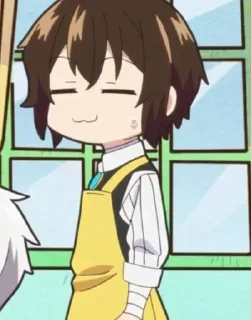 🖤 emoji Dazai Osuma-by Hely Telegram sticker 3 of 116