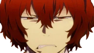 ☁️ emoji Dazai Osuma-by Hely Telegram sticker 19 of 116