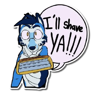 🔪 emoji Arou Dingo Telegram sticker 11 of 77