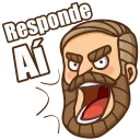 😠 emoji Emoticons Telegram sticker 17 of 119