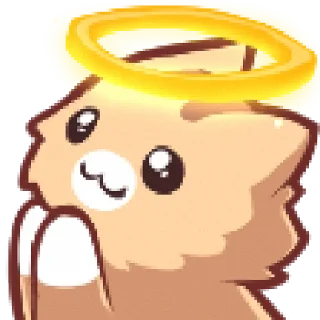 😇 emoji Neko's emotes by k3lly01 Telegram sticker 15 of 39