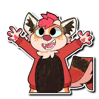 🐾 emoji Fink Pup Telegram sticker 22 of 100