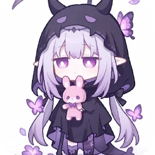 👍 emoji 蝶宝 Telegram sticker 14 of 52