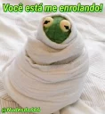 😶 emoji Kermit, the frog 3 🐸 Telegram sticker 14 of 120