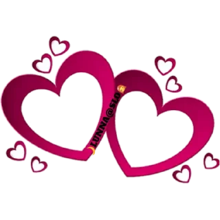 ♥️ emoji 🌙Lunna_Separadores 3👩‍🦰 Telegram sticker 8 of 119