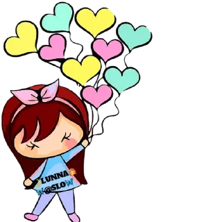🌸 emoji 🌙Lunna_Separadores 3👩‍🦰 Telegram sticker 24 of 119