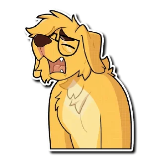 😫 emoji Chase Telegram sticker 14 of 86