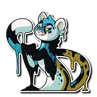 😏 emoji Dino Telegram sticker 6 of 11