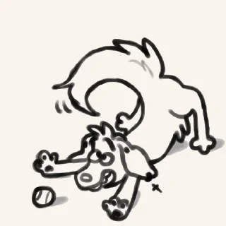 🐶 emoji FWX(🐾) Goldie Telegram sticker 18 of 30