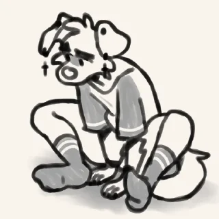 🐶 emoji FWX(🐾) Goldie Telegram sticker 7 of 30