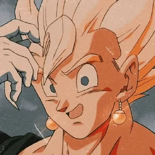 ⚜ emoji Vegito @Dragon_Ball_Myth Telegram sticker 23 of 60