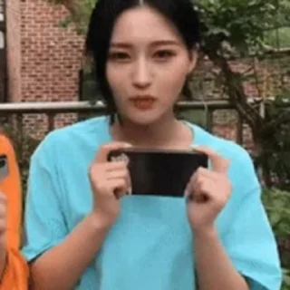 🦜 emoji Lee Siyeon by @aratickers Telegram sticker 11 of 39