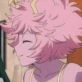 😁 emoji Mina Ashido Telegram sticker 24 of 64