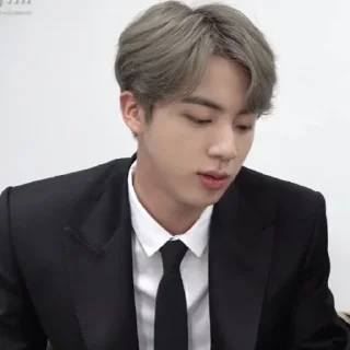 🖇 emoji Jin bts by @stickernct Telegram sticker 8 of 46