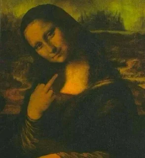 🖕 emoji Mona_lisa  by:🌸By:ᴇᴍ֟፝֟ɪʟʏ•🌸 Telegram sticker 11 of 40