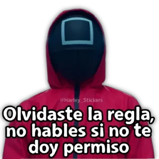 😡 emoji El juego del calamar Telegram sticker 8 of 28