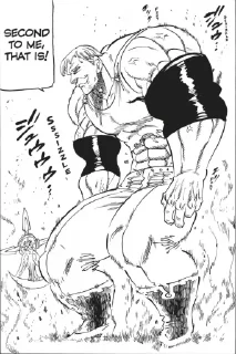 💪 emoji Escanor @HawkOfDarkness Telegram sticker 10 of 39