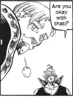 🤔 emoji Escanor @HawkOfDarkness Telegram sticker 2 of 39