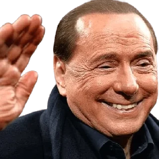 Sticker from Silvio Berlusconi