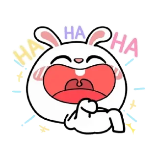Sticker from HyperRabbit  Talk Too Much! @kal_pc
