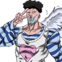 😘 emoji OnePunchMan Telegram sticker 9 of 12