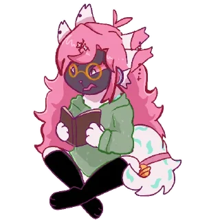 😵‍💫 Minty 🌸 @mintyproot, Telegram sticker 8 of 117