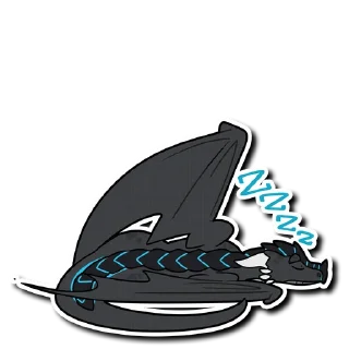 💤 Xero, Telegram sticker 12 of 22