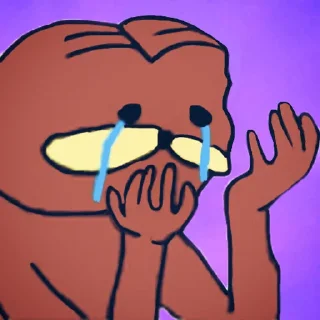 😢 emoji OH FUG Telegram sticker 21 of 88