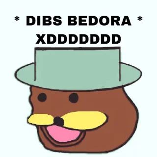 🎩 emoji OH FUG Telegram sticker 18 of 88