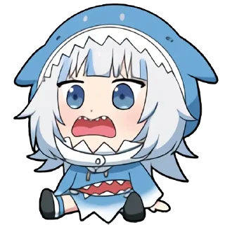 🌊 Gawr Gure-by hely, sticker Telegram 22 sur 112