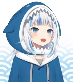 🌊 Gawr Gure-by hely, sticker Telegram 19 sur 112