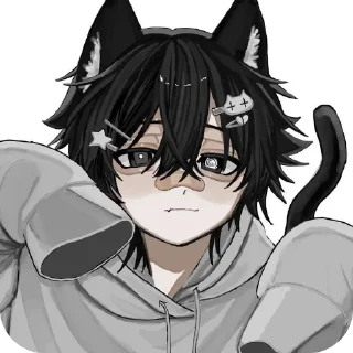 💇 kawai, стікер Telegram 5 з 12
