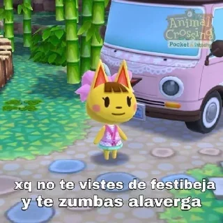 👊 Animal Crossing, Telegram sticker 12 of 45