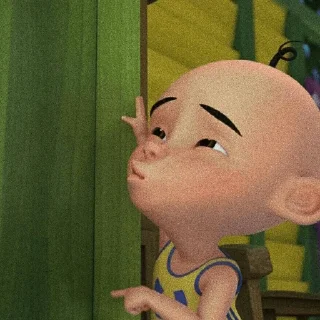 👯‍♀ upin ipin @bleloomlie, Telegram sticker 24 of 30
