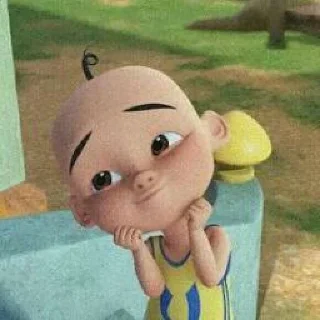 👯‍♀ upin ipin @bleloomlie, Telegram sticker 6 of 30