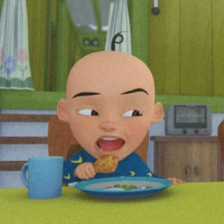 👯‍♀ upin ipin @bleloomlie, Telegram sticker 19 of 30
