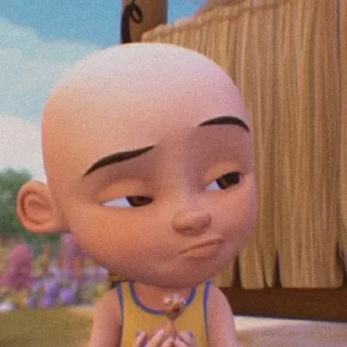 👯‍♀ upin ipin @bleloomlie, Telegram sticker 10 of 30