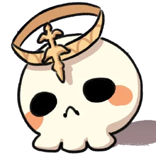 💀 genshin impact stickers, стікер Telegram 10 з 56