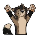 🔆 Link the Okami, стікер Telegram 17 з 108