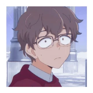 😀 Rique - Senpai, Telegram sticker 15 of 40