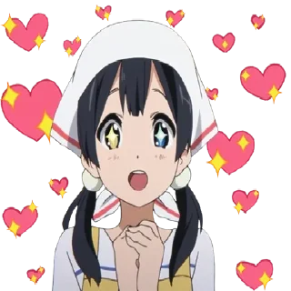 ❤️ anime kawaii uwu :3, стікер Telegram 23 з 23
