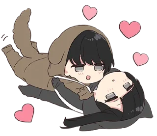 🥰 Yurudara-kun - @oneesanstickers, Telegram sticker 20 of 40