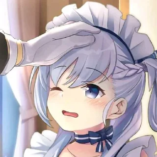 💖 Headpats - @oneesanstickers, sticker Telegram 12 sur 52