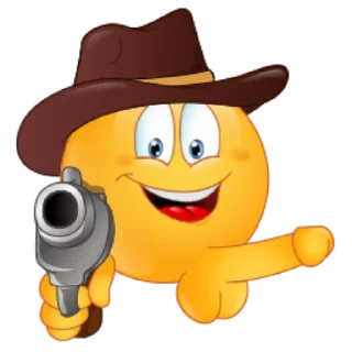 🤠 stickers, стикер Telegram 9 из 22