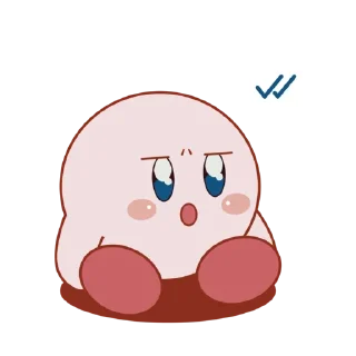 😒 Kirby, sticker Telegram 22 sur 24