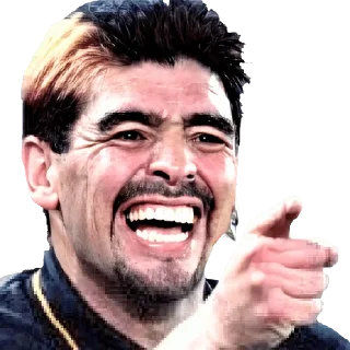 😄 Maradona, стікер Telegram 10 з 120