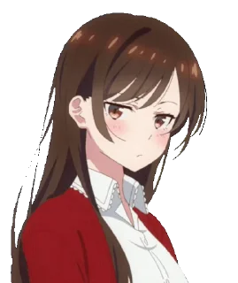 😮‍💨 Ichinose Chizuru @Gian_TGX, Telegram sticker 7 of 40