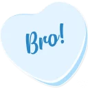 👊 Candy Hearts -Friends, Telegram sticker 6 of 25